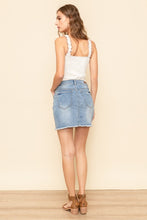 Load image into Gallery viewer, DENIM MINI SKIRT
