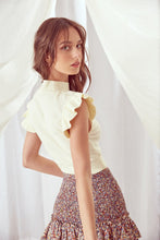 Load image into Gallery viewer, THE LILY TOP - CREAM
