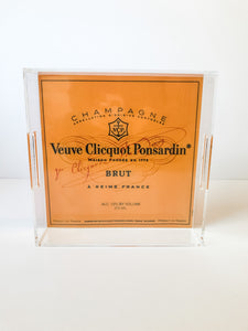 CHAMPS (12X12) LUCITE TRAY